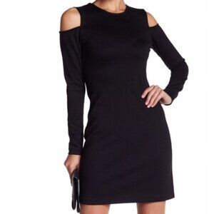 Parker Duffy Cold Shoulder Y2K Little Black Dress